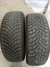 4 gomme estive e 4 gomme invernali con cerchi 