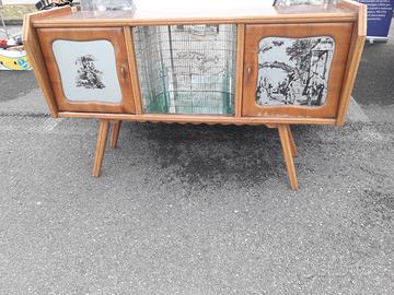 Vintage due mobili sala e un angolare bar ,