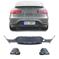 DIFUSORE MERCEDES GLC C253 COUPE 16-19 LOOK GLC63 