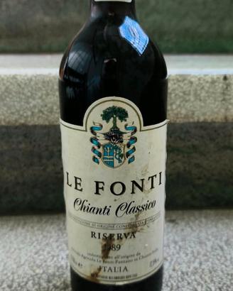 Chianti Classico Riserva Le Fonti 1989 