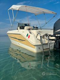 Barca beluga open 6 metri con carrello e motore