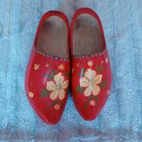 zoccoli olandesi in legno da collezione 