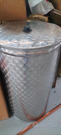 contenitore inox per alimenti e vino 
