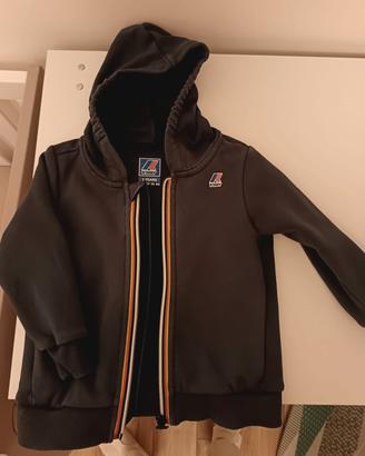 Felpa k way 3 anni blu scuro