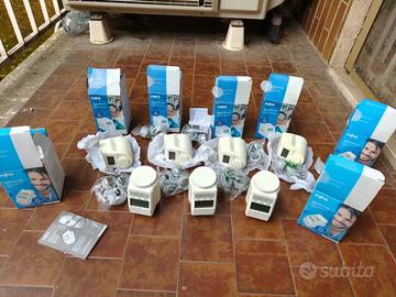 Set 7 Testine Valvole Termostatiche Elettroniche E