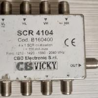 Multiswitch SAT Vicky SCR 4104