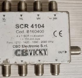 Multiswitch SAT Vicky SCR 4104