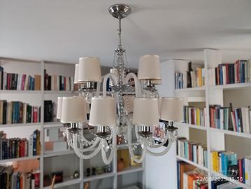 Lampadario moderno e  Swarovski 