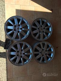 cerchi in lega 16" originali renault + bulloni