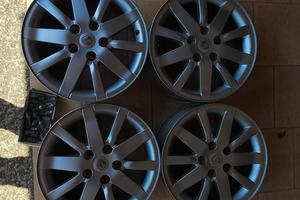 cerchi in lega 16" originali renault + bulloni