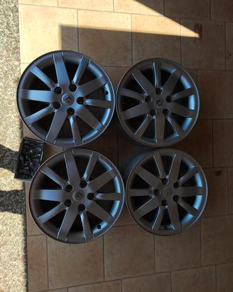 cerchi in lega 16" originali renault + bulloni