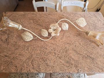 coppia di lampadari coordinati per interni