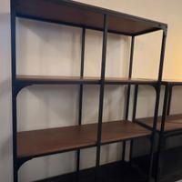 Scaffale Libreria Stile Industrial Ikea FJÄLLBO