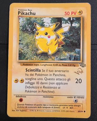 Carta Pokémon Pikachu