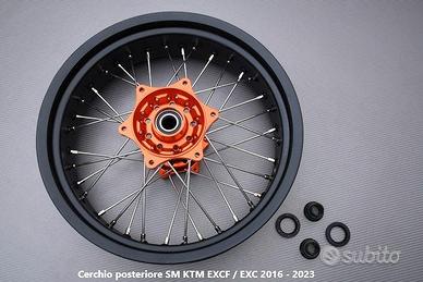 Cerchio posteriore SM KTM EXCF / EXC 2016 - 2023