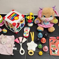 Lotto giochi per neonata