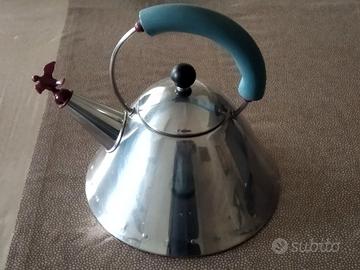 Teiera bollitore Alessi Michael Graves uccellino