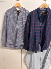 Stock 3 camicie uomo manica lunga tg XL / 42