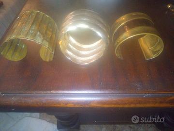 3 BRACCIALI DONNA BIJOTTERIA LUSSO VINTAGE