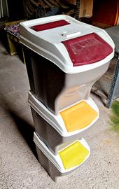 bidoni per raccolta differenziata 