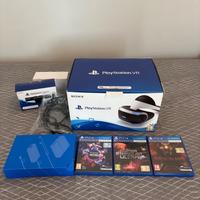 Playstation PS VR1 + PS camera + 3 giochi