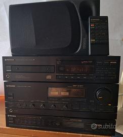 Impianto Stereo Vintage Pioneer con Ampli, CD...