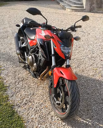 Honda CB 500 F KM 18.700 gennaio 2018 colore rosso