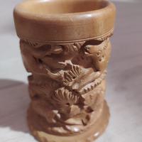 porta penne in legno 