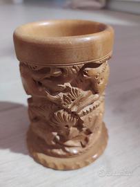 porta penne in legno 