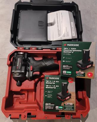 Avvitatore a percussione parkside 