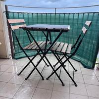 Set Tavolo e sedie da esterno
