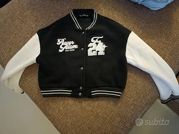 Bomber bianco e nero Terranova 14+