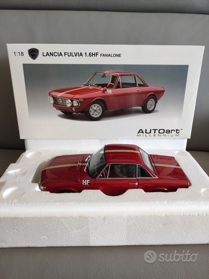 La lancia fulvia 1.6HF fANALONE Autoart, une rareté qui