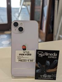 iPhone 14 128GB viola usato garanzia 