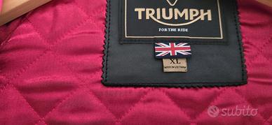 Giacca moto triumph ace cafe
