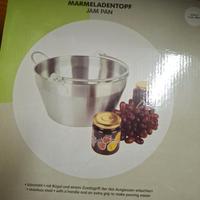 NUOVA Pentola per marmellata in acciaio inox 14 L
