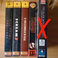 Film horror in VHS