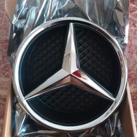 Logo Stemma Emblema MERCEDES-BENZ - SILVER