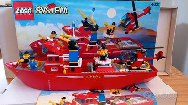 LEGO 4031 Fire Rescue Boat (1991) – Perfetto!