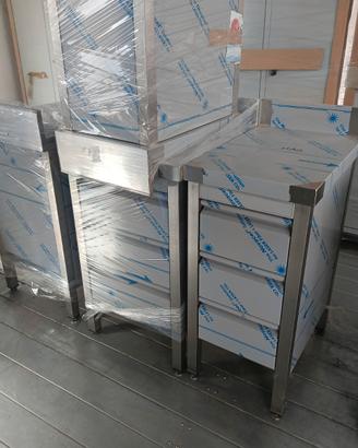 Tavoli professionali 2°scelta piccoli difetti