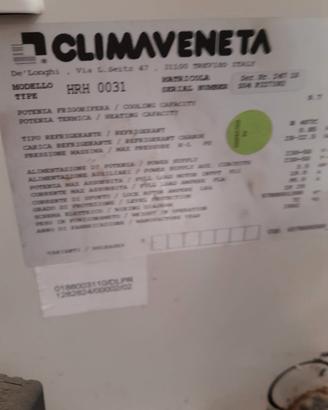 climatizzatore raffreddato ad acqua