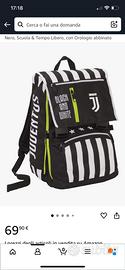 Zaino e astuccio Juventus