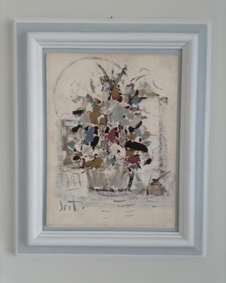 Dipinto olio su tavola A. Danti