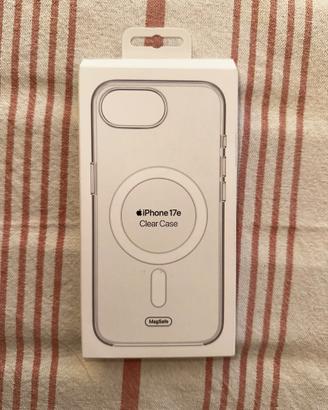 Cover Originale Apple iPhone 17e Clear Case con Ma