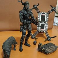 Action Figure Solid Snake – Metal Gear Solid 2 (Mc