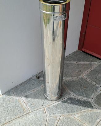 Tubo canna fumaria coibentato inox ISO25