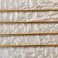 bacchette tenda color oro in acciaio 