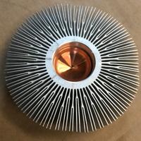 DISSIPATORE CPU Rame + Alluminio 80x20mm.