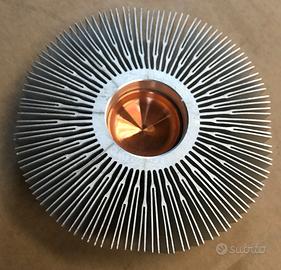 DISSIPATORE CPU Rame + Alluminio 80x20mm.