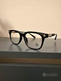 occhiali neri chrome hearts 2